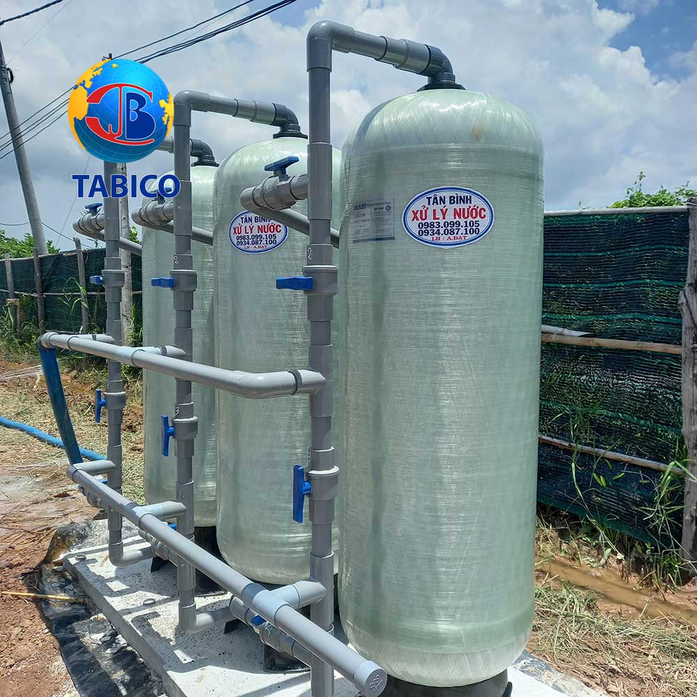 hệ thống máy lọc nước nuôi tôm công suất lớn